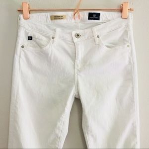 AG denim white jeans
